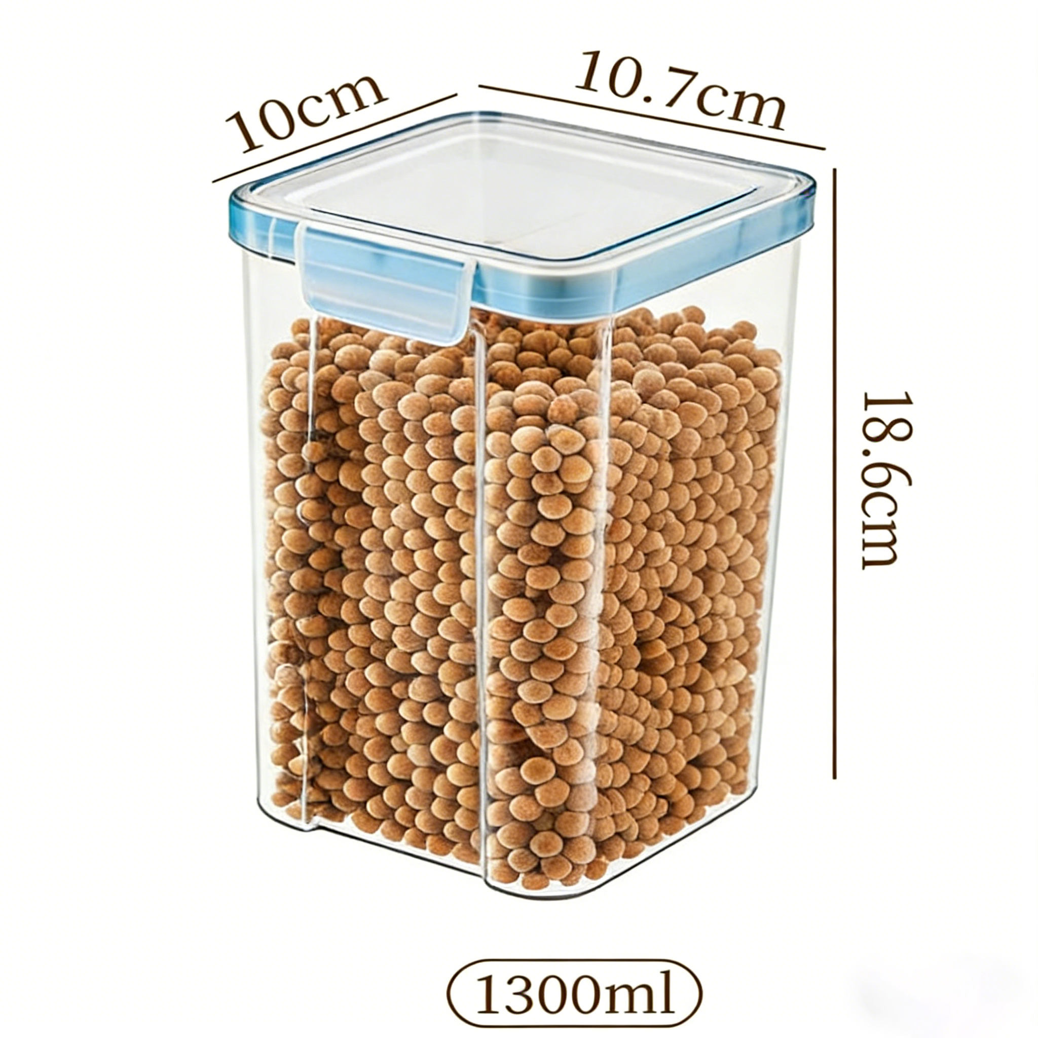 White Lid Airtight Jar｜Grains & Dry Foods