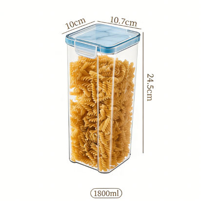 White Lid Airtight Jar｜Grains & Dry Foods